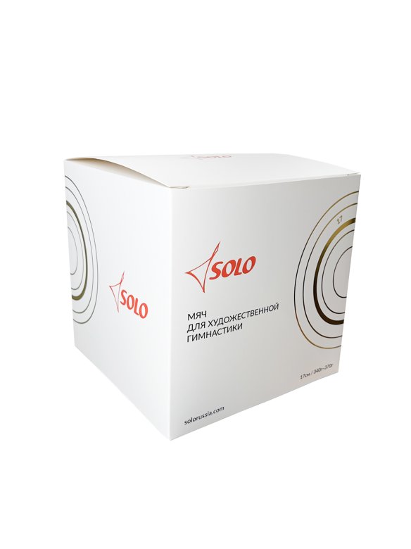 Мяч для художественной гимнастики глянцевый «Синий Темный»