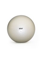 Мяч для художественной гимнастики глиттер «Белый жемчуг»