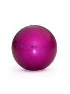 Мяч для художественной гимнастики глиттер «Сочная фуксия»