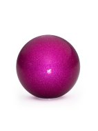 Мяч для художественной гимнастики глиттер «Сочная фуксия»