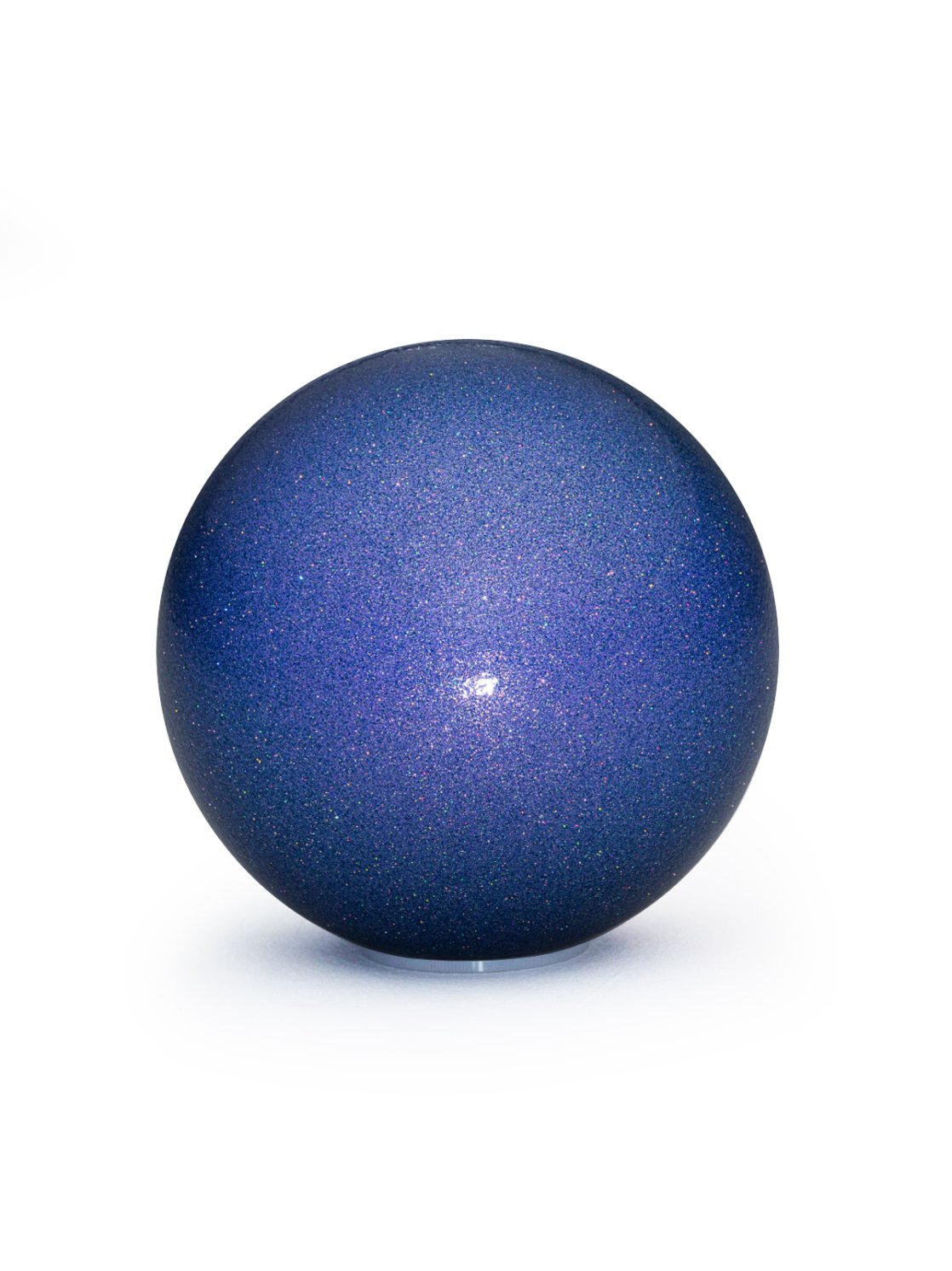 Мяч для художественной гимнастики глиттер хамелеон «Голубая лагуна»