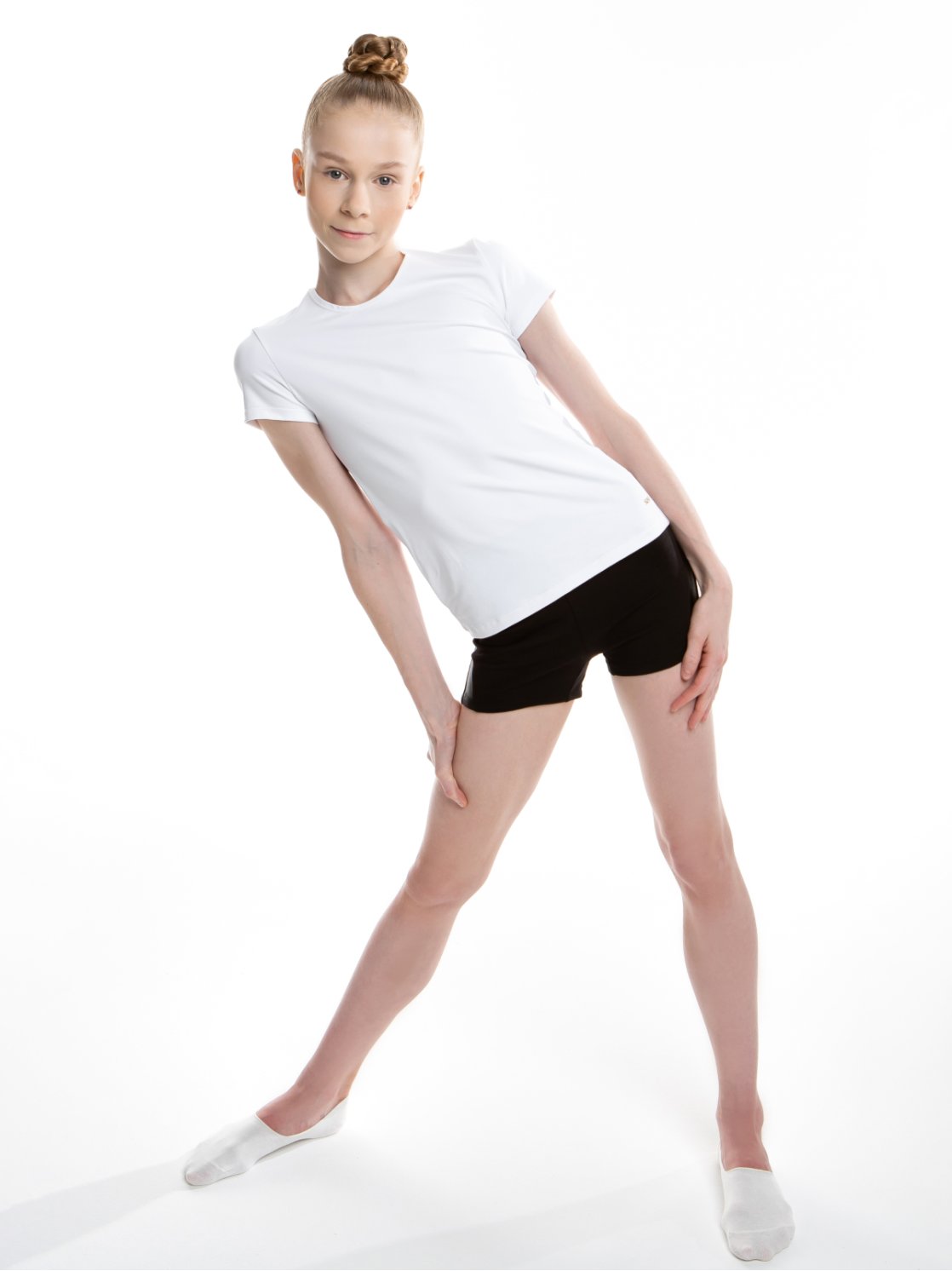 Футболка из полиамида белая