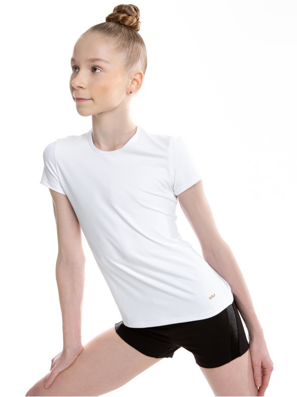 Футболка из полиамида белая