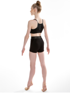 Шорты короткие «Total Black» из хлопка