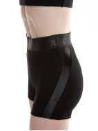 Шорты короткие «Total Black» из хлопка