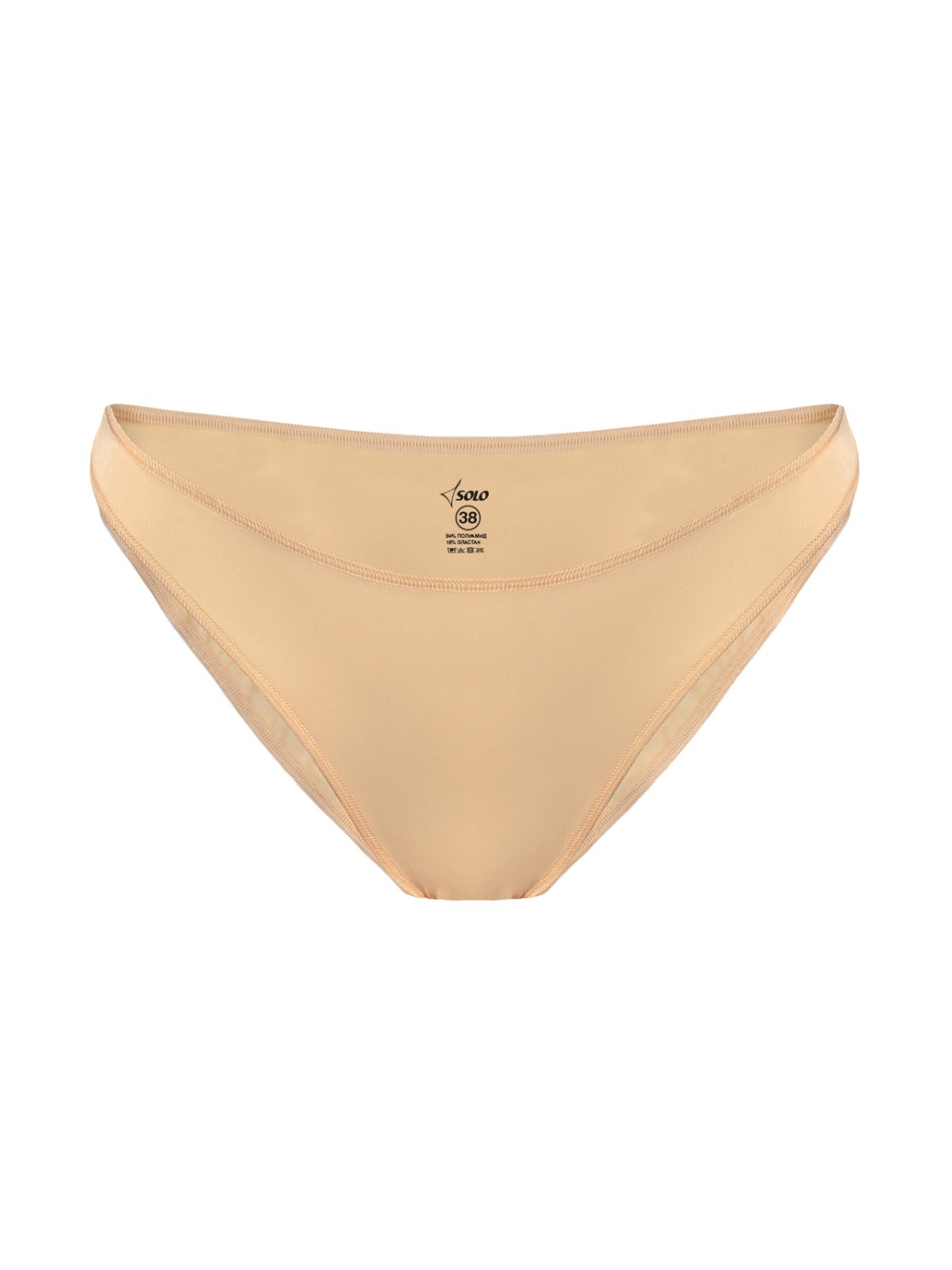 Трусы-мини из полиамида цвета загар