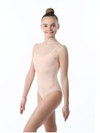 Подкупальник (патрон) из хлопка на бретелях бежевый