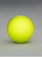 Мяч гимнастический глиттер флуоресцентный «Лайм Неон»