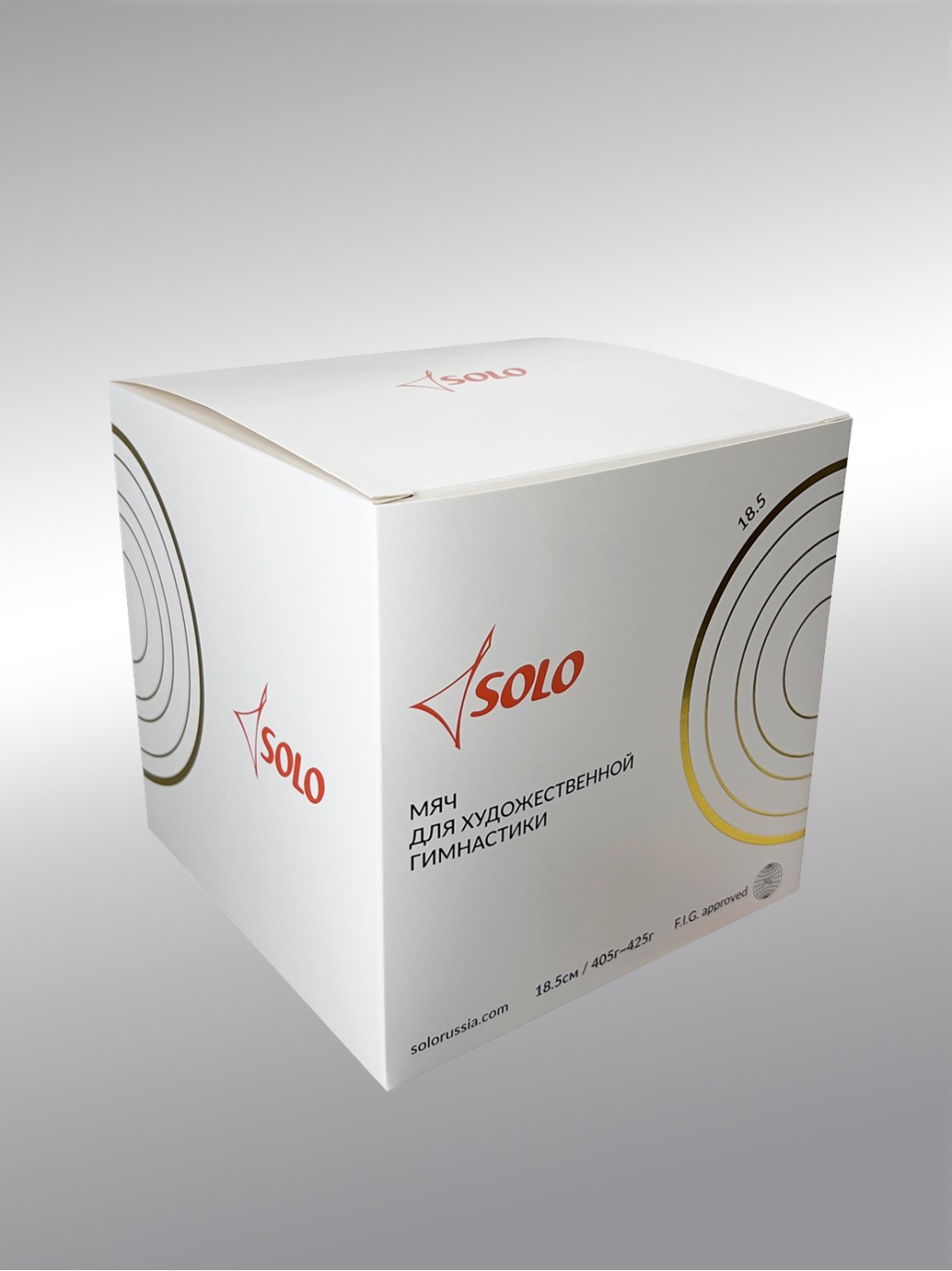 Мяч гимнастический глиттер флуоресцентный «Розовый Неон»