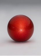 Rhythmic Gymnastics Ball glitter «Ruby Red»