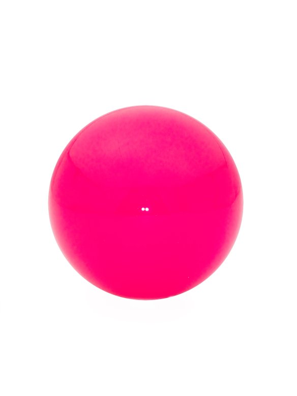 Мяч для художественной гимнастики глянцевые «Розовый неон»