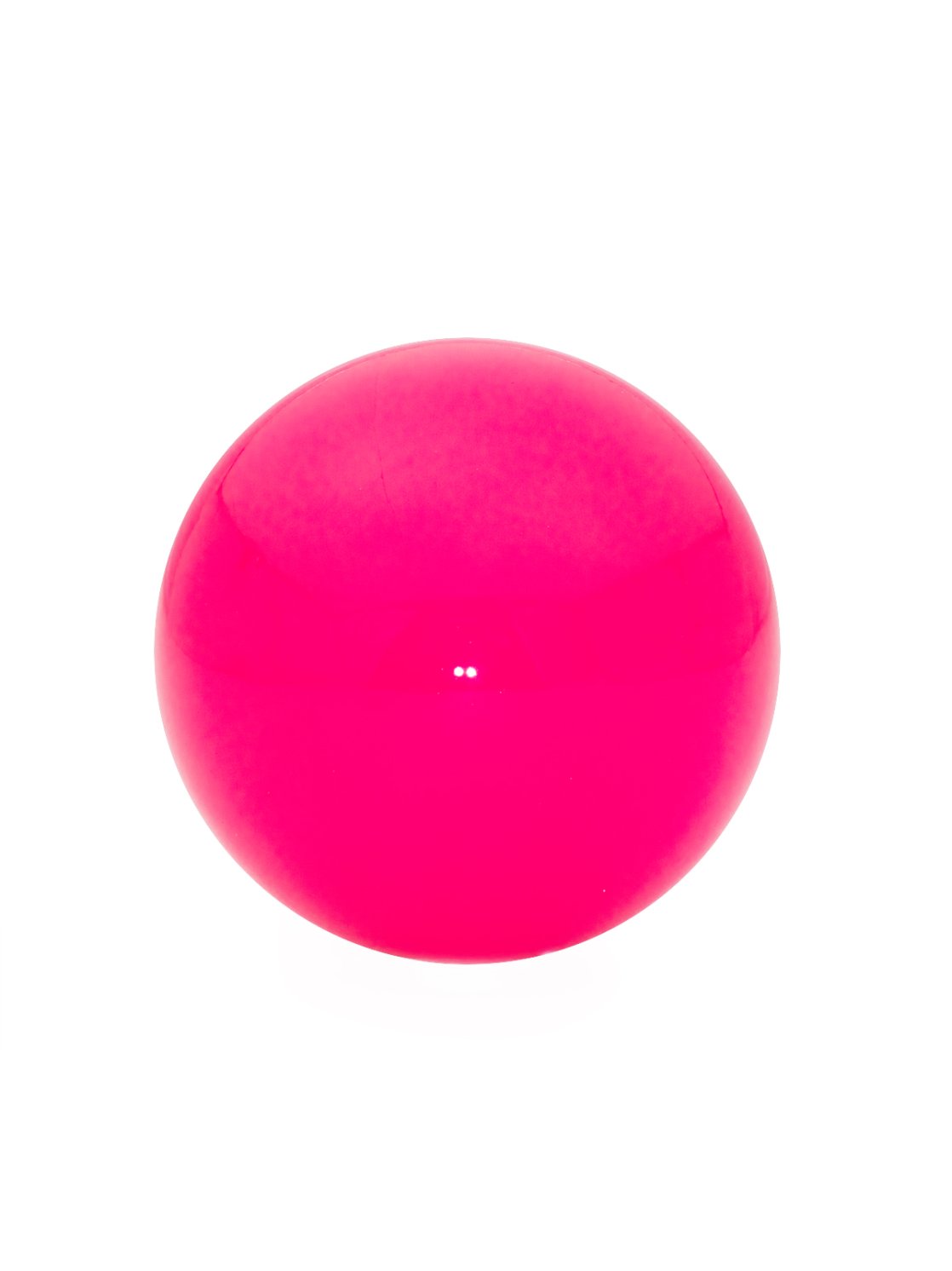Мяч для художественной гимнастики глянцевые «Розовый неон»