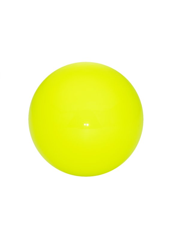 Мяч для художественной гимнастики глянцевый «Лайм неон»