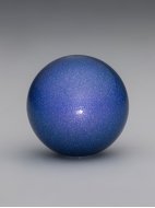 Rhythmic Gymnastics Ball chameleon glitter «Blue Lagoon»