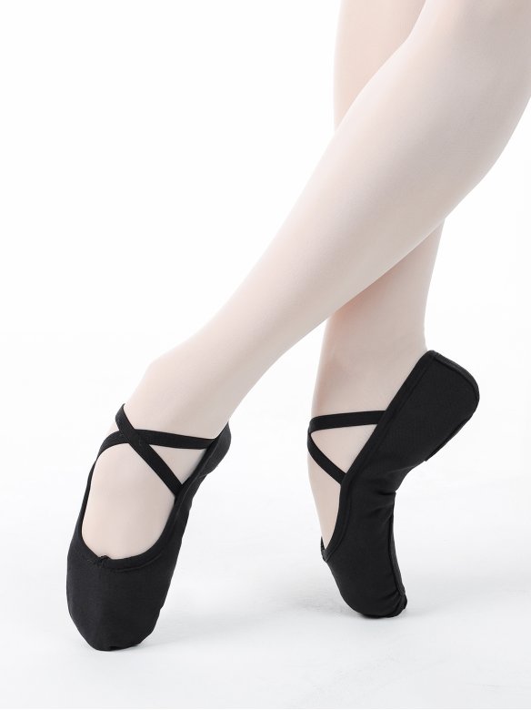 Soft kersey ballet shoes