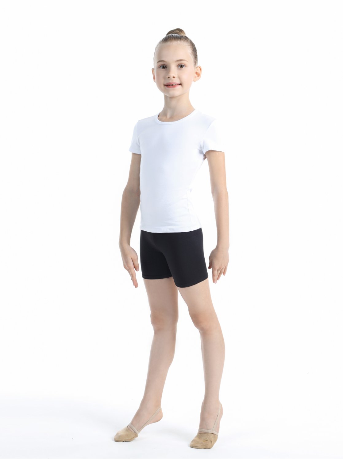 Футболка из хлопка с коротким рукавом белая