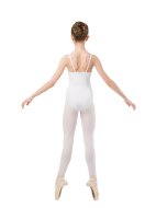 Купальник белый на бретелях с подкладкой