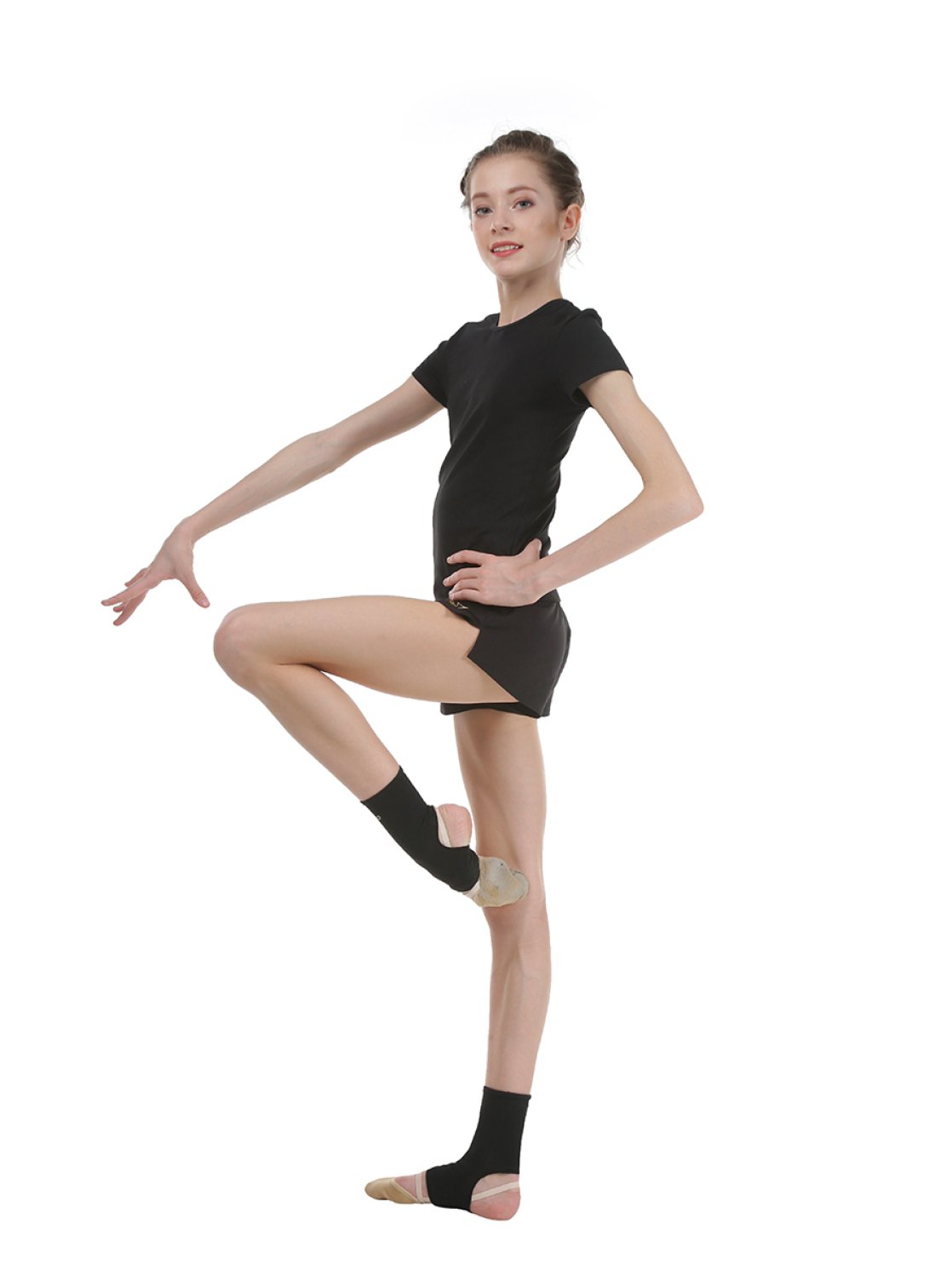 Голеностопы чёрные