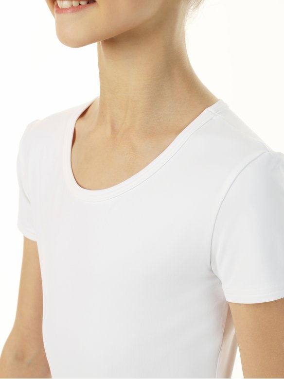 Футболка из полиамида удлиненная