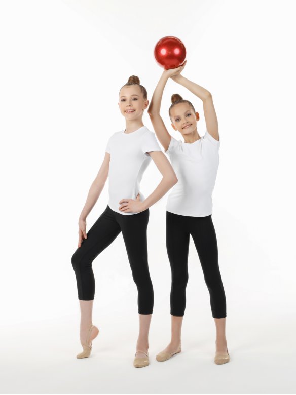 Футболка из полиамида удлиненная