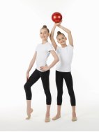 Футболка из полиамида удлиненная