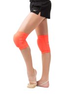 Наколенники с формованной чашкой оранжевые