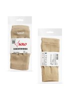 Наколенники вязаные бежевые