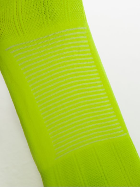 Наколенники вязаные лайм неон