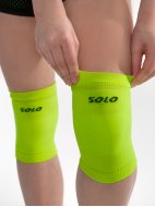 Наколенники вязаные лайм неон