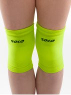 Наколенники вязаные лайм неон