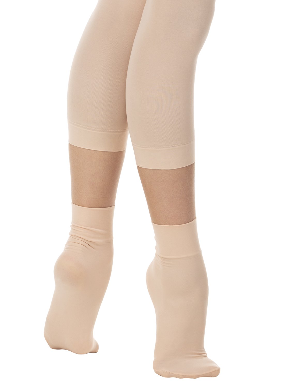 Носки балетные телесно-розовые матовые профессиональные 60DEN (2 пары)