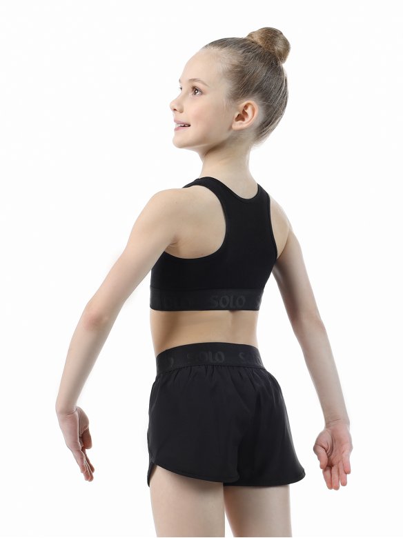 Top bodice with wrestling back and piping