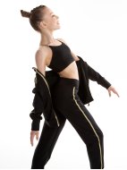 Топ «Триумф» черный/золото