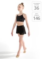 Топ «Триумф» черный/золото