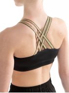 Топ «Триумф» черный/золото