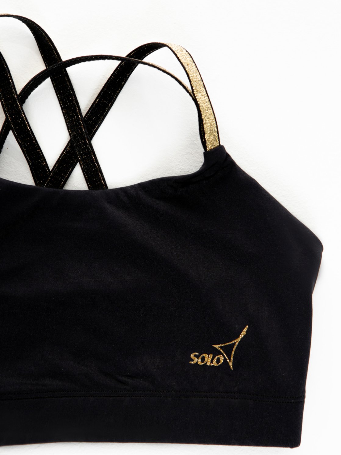 Топ «Триумф» черный/золото