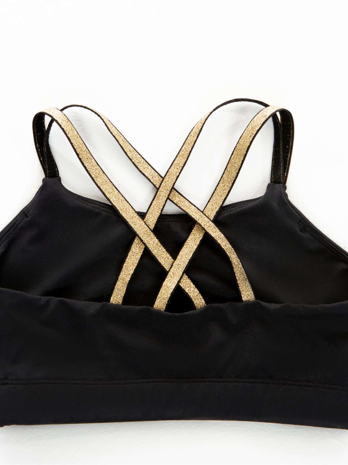 Топ «Триумф» черный/золото