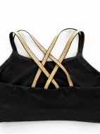 Топ «Триумф» черный/золото