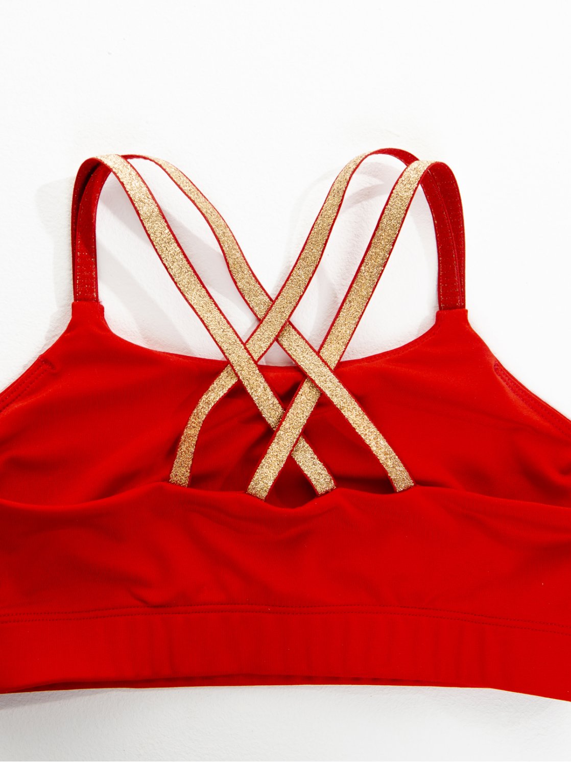 Топ «Триумф» красный/золото