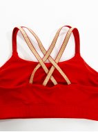 Топ «Триумф» красный/золото