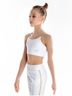 Топ «Триумф» белый/золото