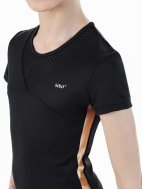 Футболка из полиамида «Звезда Solo» черный/золото