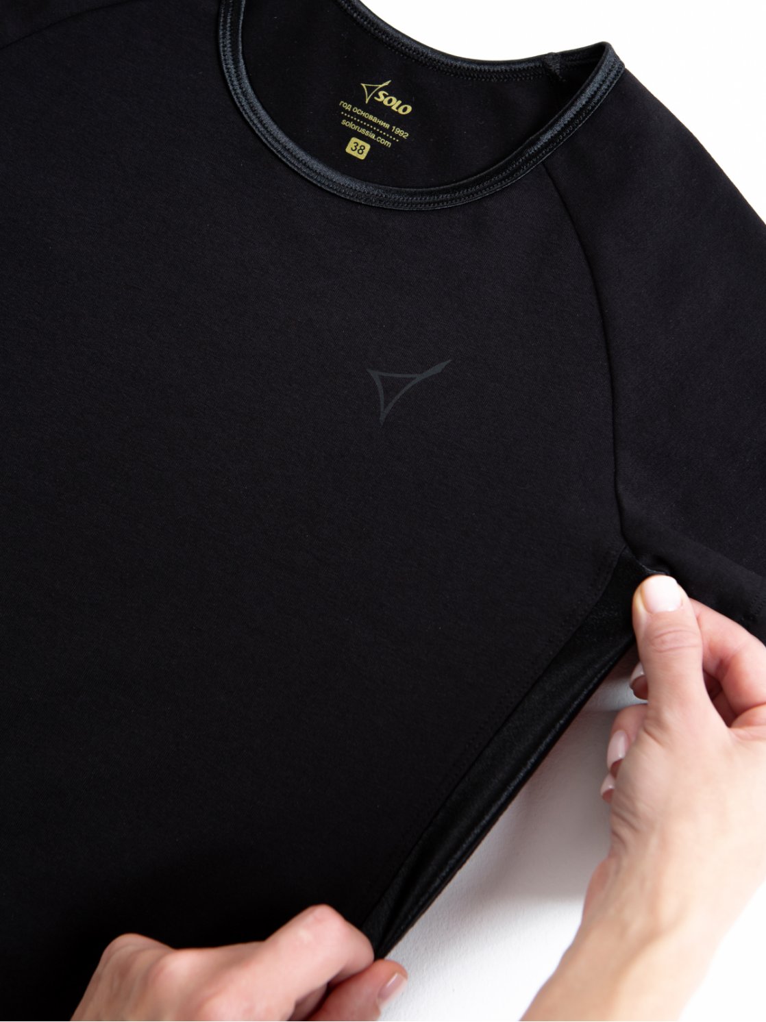 Футболка «Total Black» из хлопка