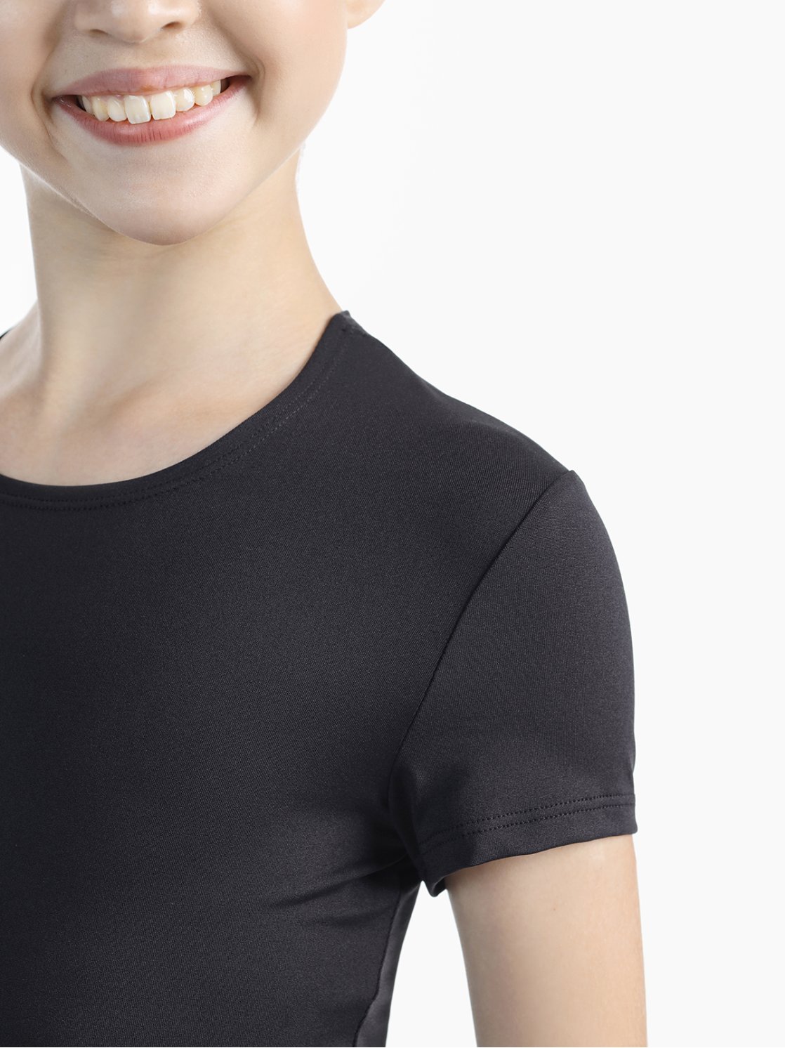 Футболка из полиэстера с коротким рукавом