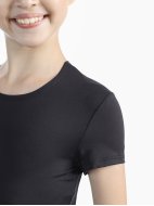 Футболка из полиэстера с коротким рукавом