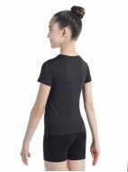 Футболка из полиэстера с коротким рукавом