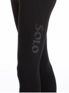 Легинсы по щиколотку «Total Black» из хлопка