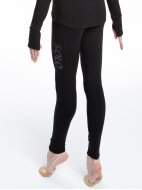 Легинсы по щиколотку «Total Black» из хлопка