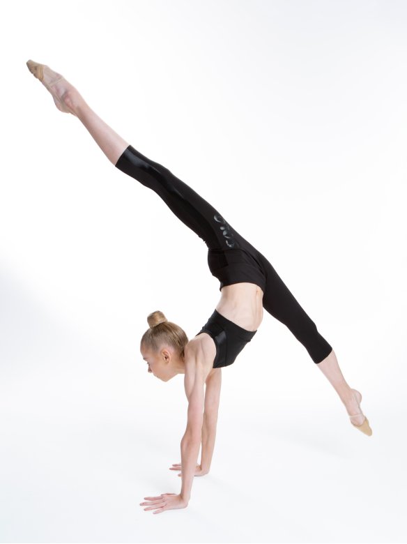 Легинсы длиной 7/8 «Total Black» из хлопка