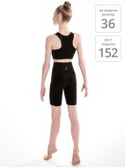 Велошорты «Импульс» из полиамида с завышенной линией талии